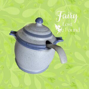 LAURENTIAN POTTERY Vintage Blue Tureen